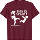 This Is Sparta Funny T-Shirt - T-Shirt | Maroon
