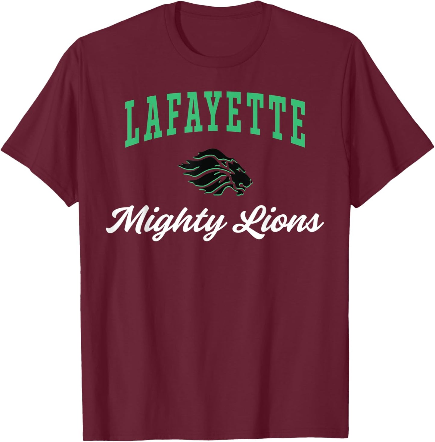 Lafayette High School Mighty Lions C3 T-Shirt - T-Shirt | Maroon