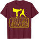 Spar Wars Martial Arts Cool Taekwondo Funny Shirt T-Shirt - T-Shirt | Maroon