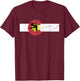 Colorado Flag with Fly Fishing Design T-Shirt - T-Shirt | Maroon