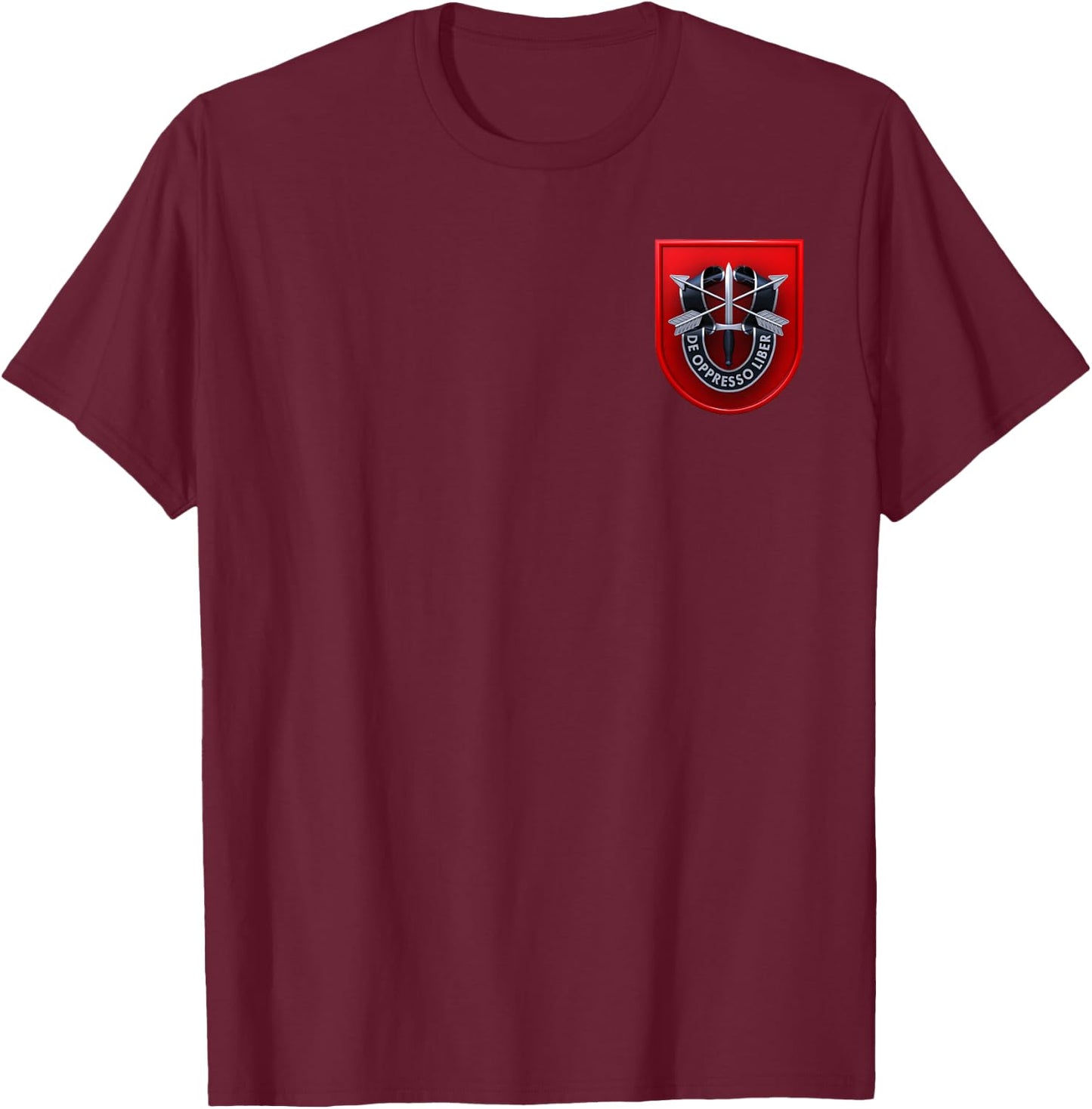 7th Special Forces Group SFG Army Military Veteran T-Shirt - T-Shirt | Maroon