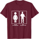 Proud Soldier Mom Dad Your Daughter My Daughter Military T-Shirt - T-Shirt | Maroon