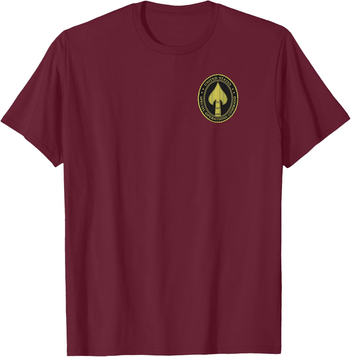 US Special Forces - US SOCOM - Seal "Classic" T-Shirt - T-Shirt | Maroon