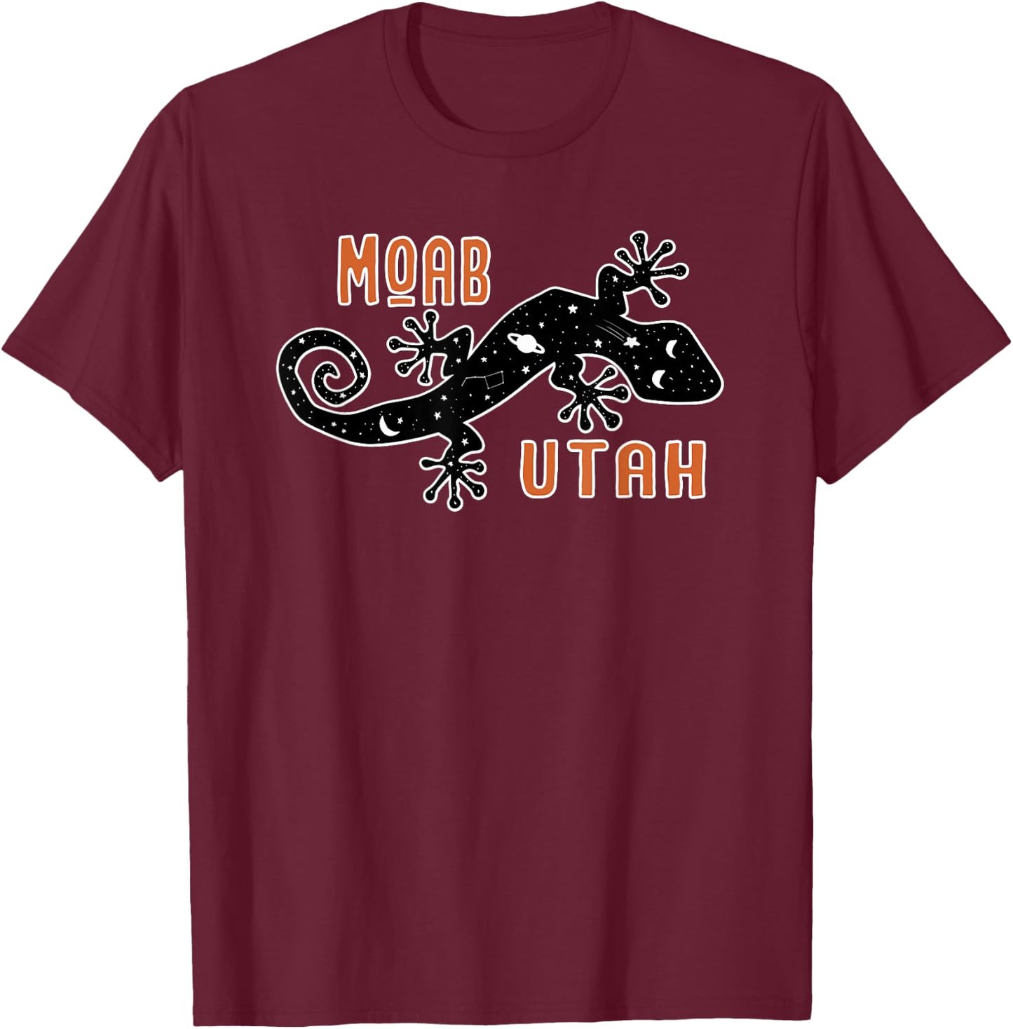 MOAB UTAH T Shirt women boys girls tourist gift T-Shirt - T-Shirt | Maroon