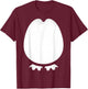 Funny Halloween Cute Penguin Belly Penguin Costume T-Shirt - T-Shirt | Maroon