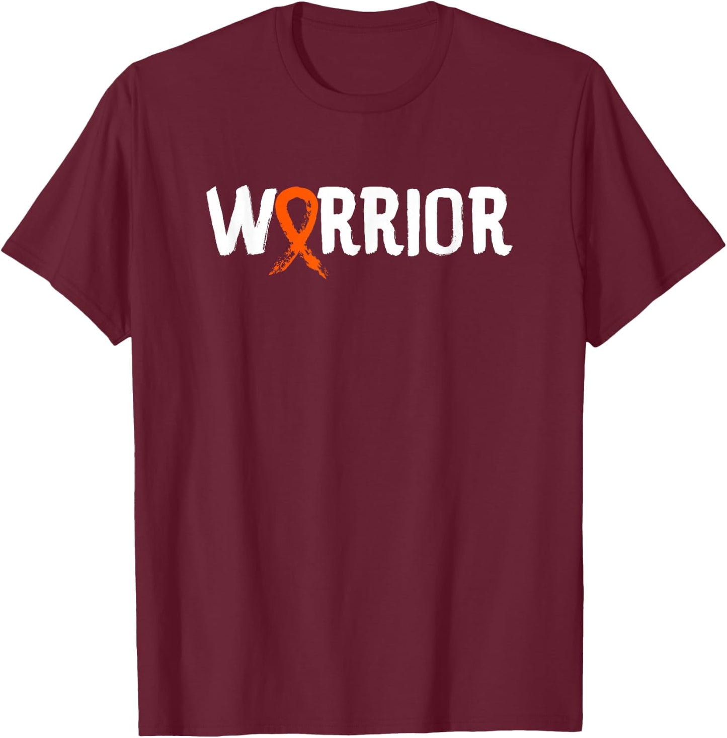 Warrior - Leukemia Cancer Shirt Gift Leukemia Warrior T-Shirt - T-Shirt | Maroon