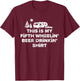 Beer Drinking 5th Wheel Camper Shirt RV Camping Gift T-Shirt - T-Shirt | Maroon
