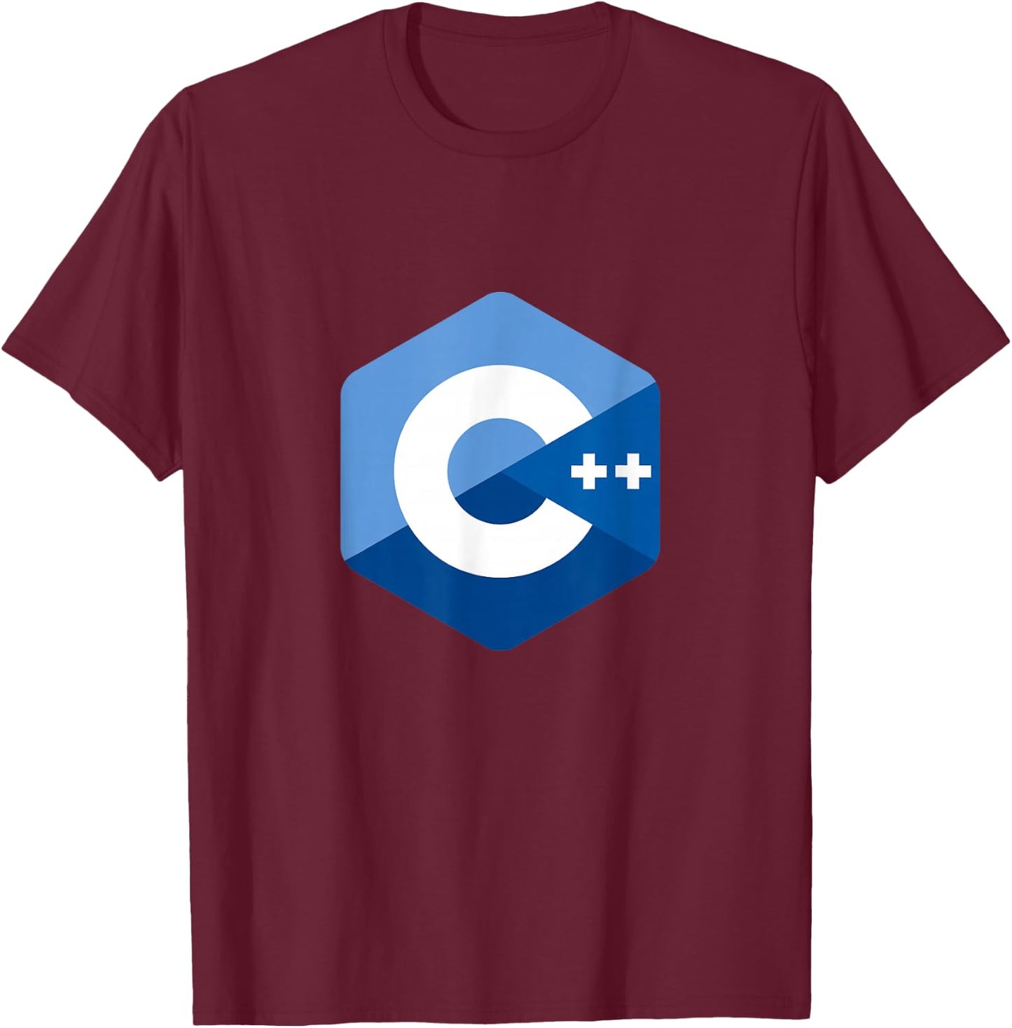 Programmer Geek C++ Programming T-Shirt - T-Shirt | Maroon
