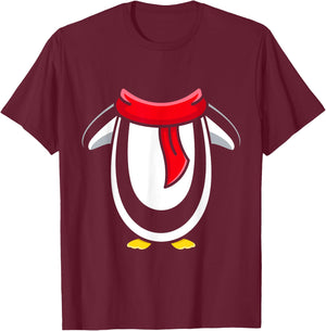 Penguin Costume T-Shirt - T-Shirt | Maroon