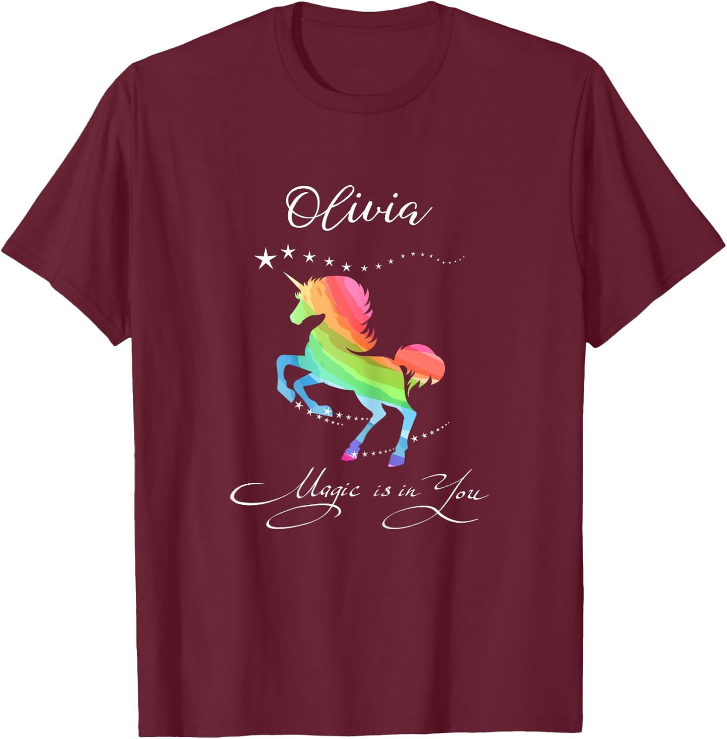 Olivia Gift - Olivia T-Shirt - T-Shirt | Maroon