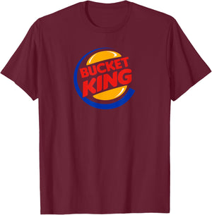 Bucket King Basketball Culture Cool Shirt T-Shirt - T-Shirt | Maroon