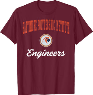 Baltimore Polytechnic Institute Engineers C3 T-Shirt - T-Shirt | Maroon