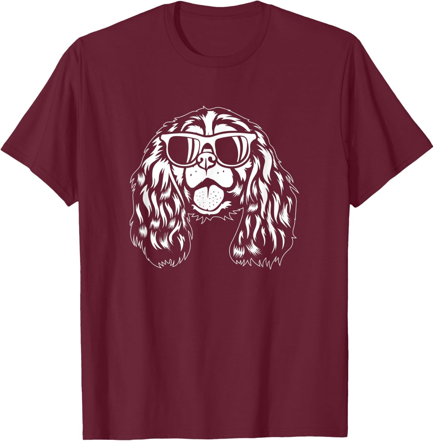 Funny Proud Cavalier King Charles Spaniel Dog Gift Women T-Shirt - T-Shirt | Maroon