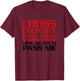 Cross Country Running - Funny Cross Country Quote T-Shirt - T-Shirt | Maroon