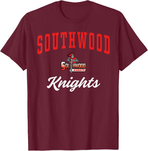 Southwood High School Knights T-Shirt - T-Shirt | Maroon