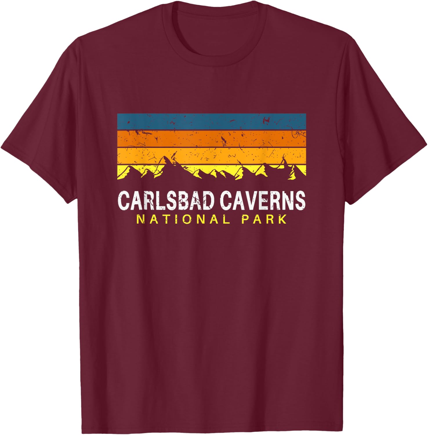 Carlsbad Caverns National Park New Mexico Gifts NM T-Shirt - T-Shirt | Maroon