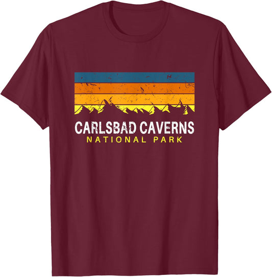 Carlsbad Caverns National Park New Mexico Gifts NM T-Shirt - T-Shirt | Maroon