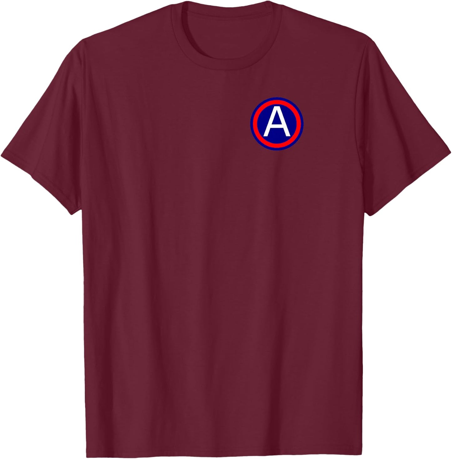 3rd Army Shirt - Third Army Shirt - ARCENT Shirt T-Shirt - T-Shirt | Maroon