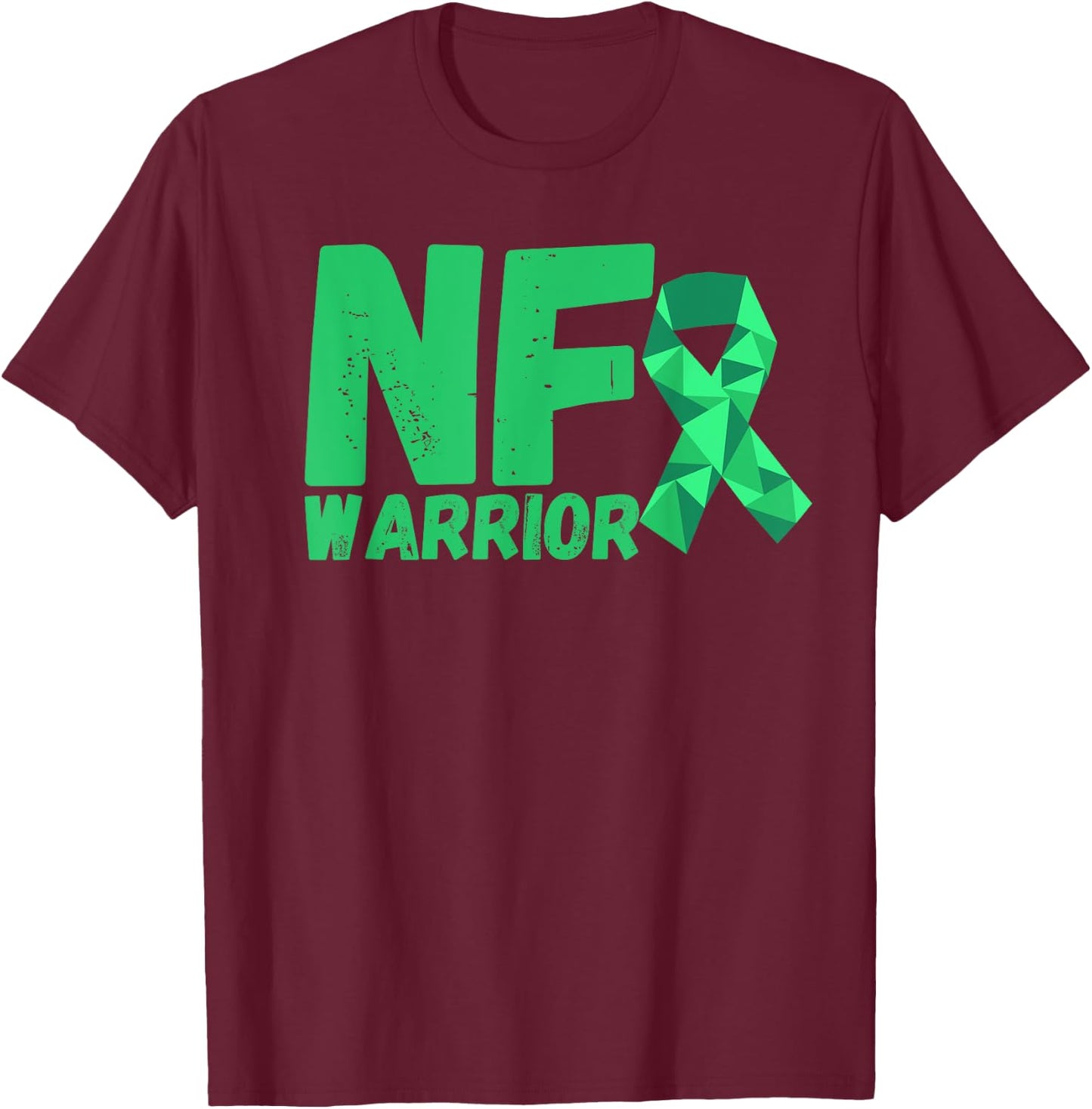 Neurofibromatosis warrior - awareness T-Shirt - T-Shirt | Maroon