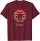Ibiza Travel, Holiday & Vacation T-Shirt - T-Shirt | Maroon