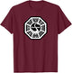 Lost The Swan Logo T-Shirt - T-Shirt | Maroon