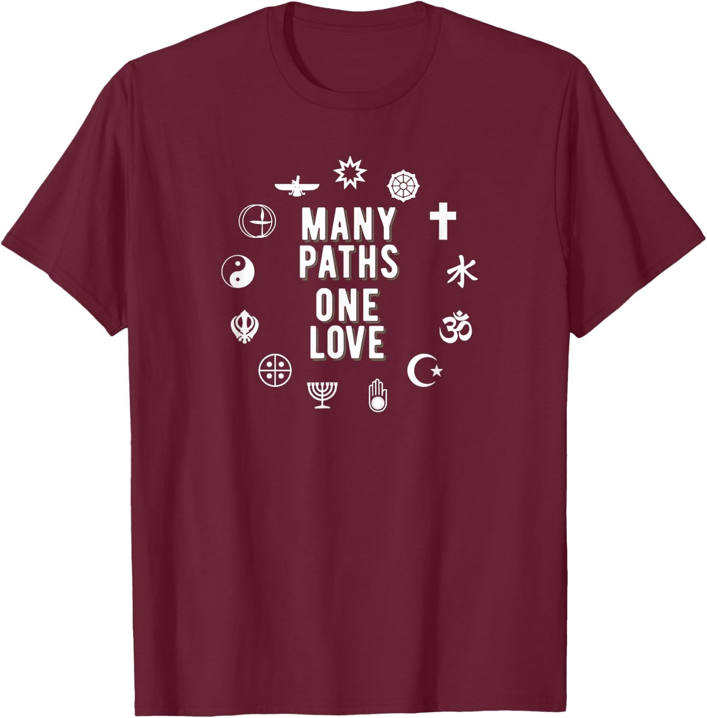 Unitarian Universalist Shirt , UU Shirt Gift T-Shirt - T-Shirt | Maroon