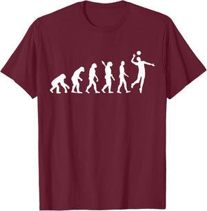 Evolution volleyball T-Shirt - T-Shirt | Maroon
