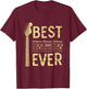 Guitarist Father Best Dad Ever D A D Chord Gifts Guitar T-Shirt - T-Shirt | Maroon