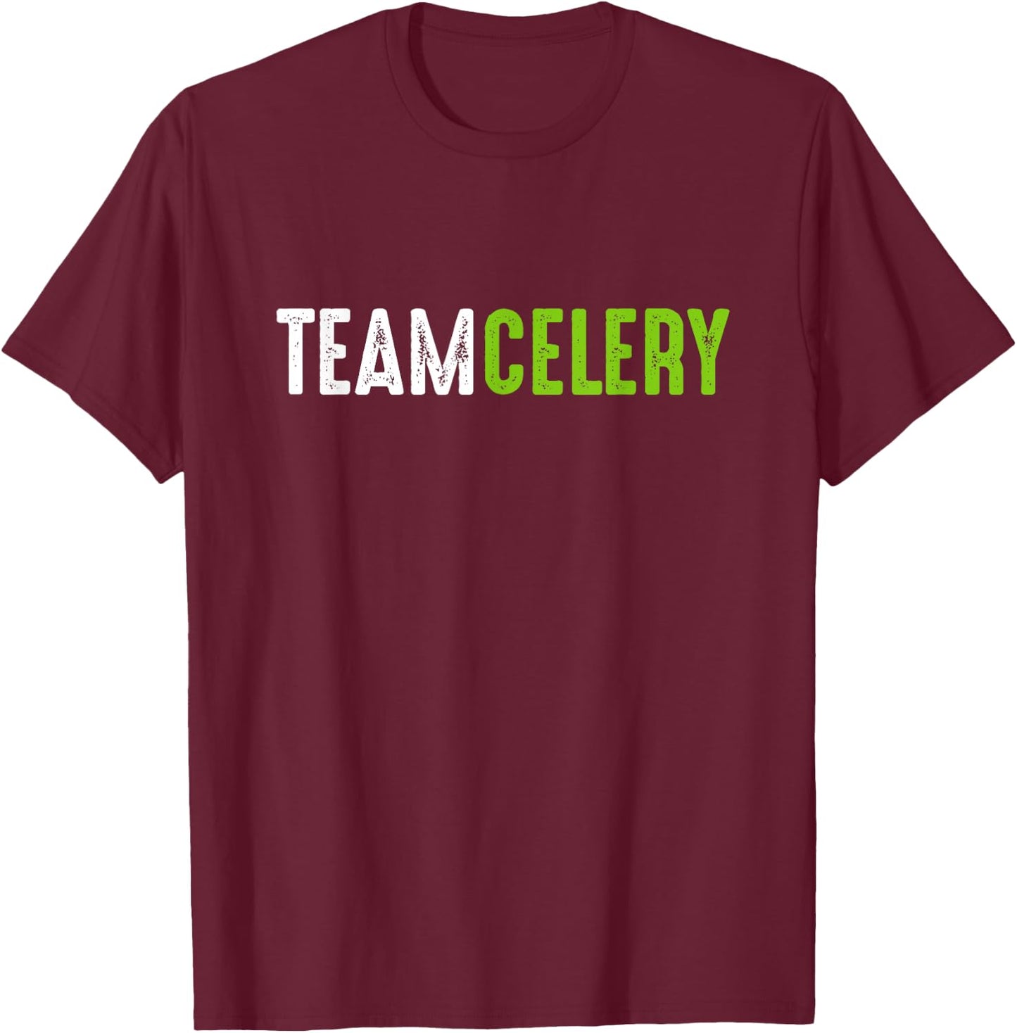 Team Celery - Celery Shirt Gift Celery Juice Lover T-Shirt - T-Shirt | Maroon