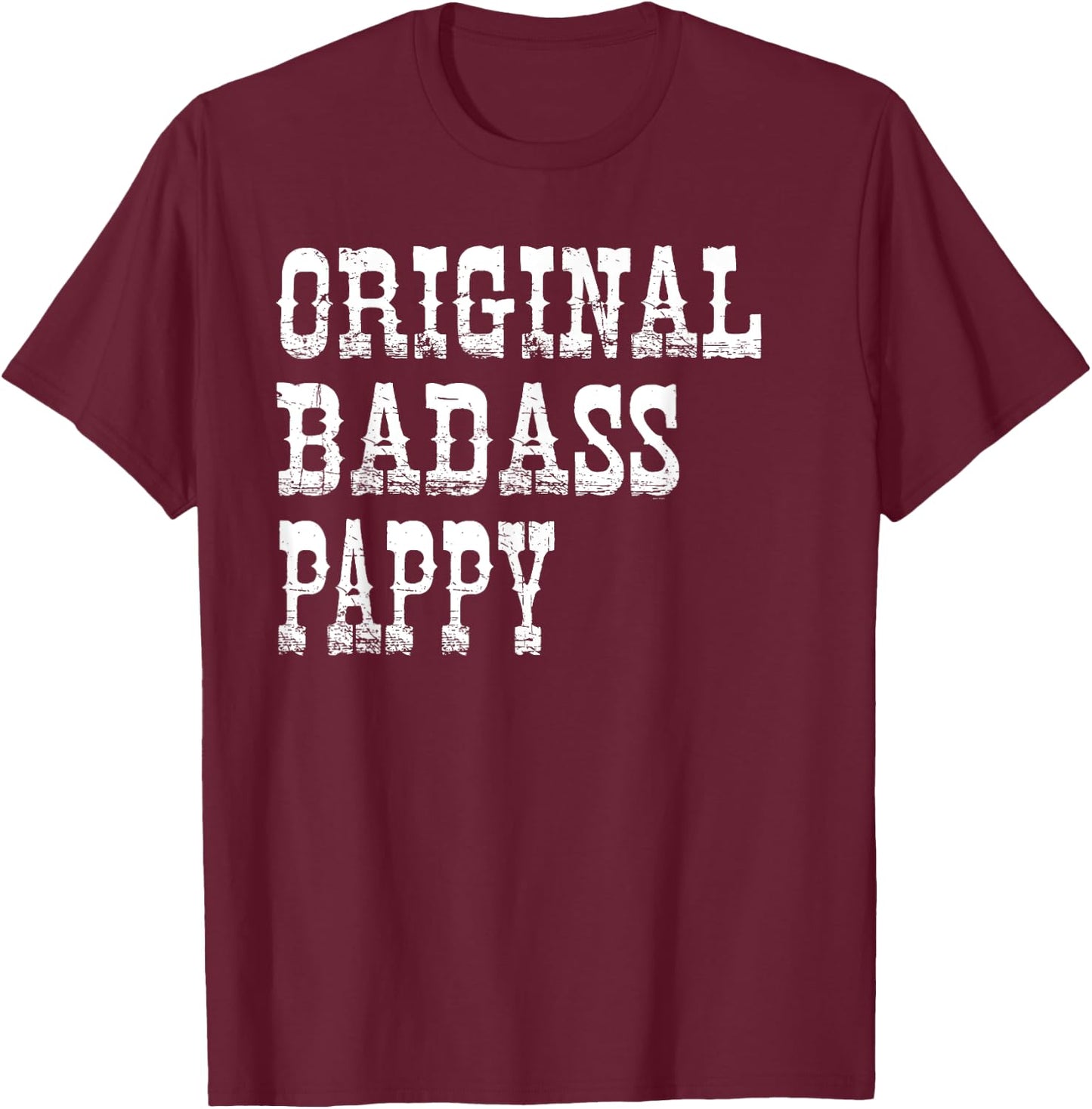 Pappy gifts from grandson granddaughter t shirt T-Shirt - T-Shirt | Maroon