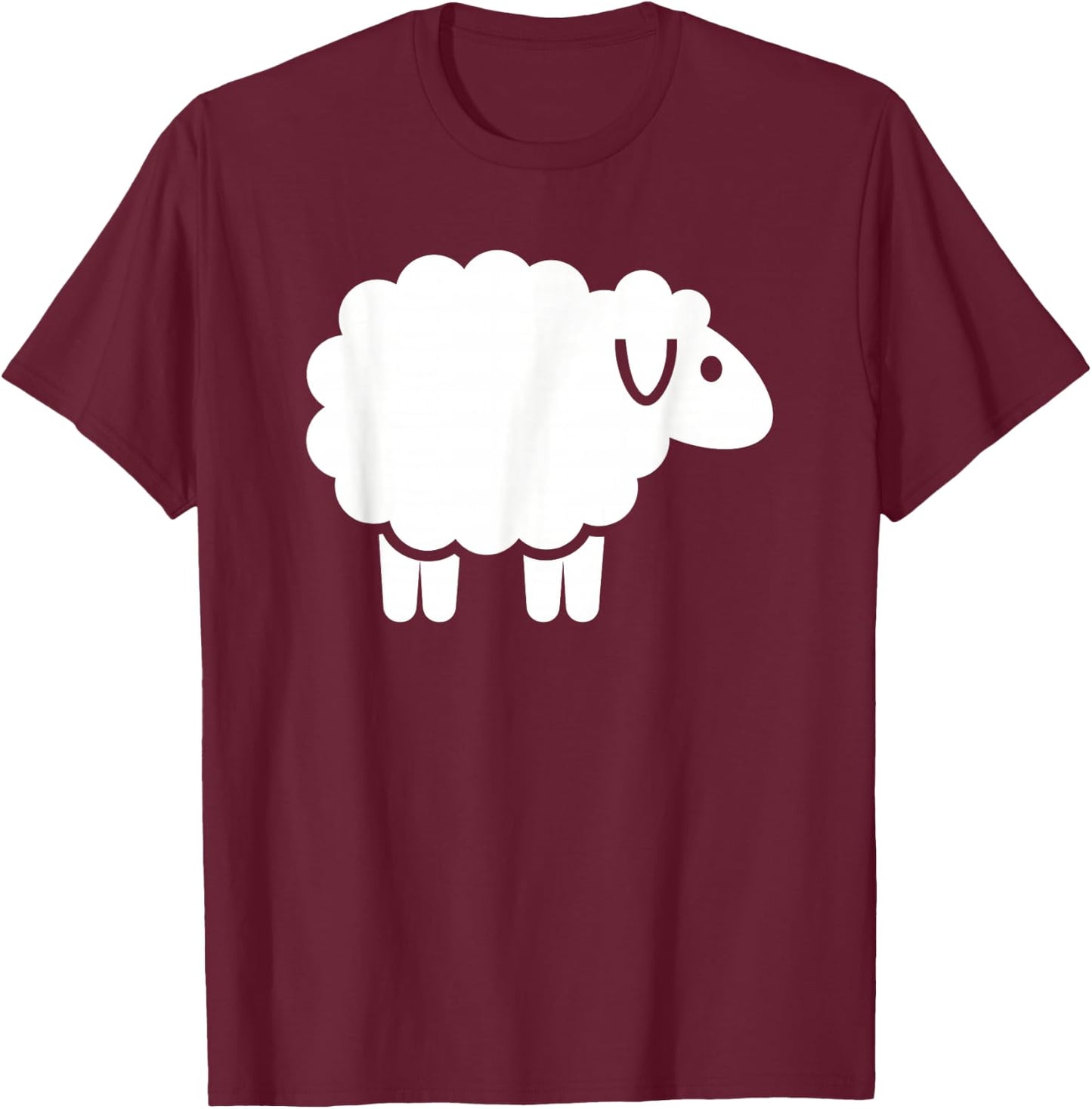 Cute sheep T-Shirt - T-Shirt | Maroon