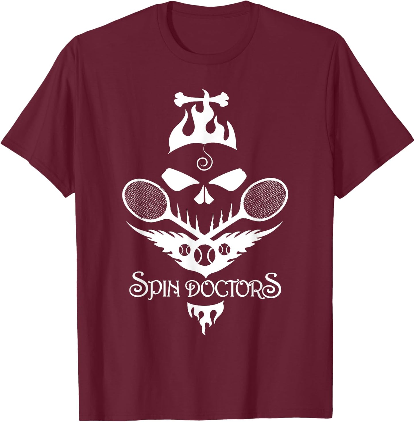 Spin Doctor tennis gear T-Shirt - T-Shirt | Maroon