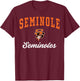 Seminole High School Seminoles C3 T-Shirt - T-Shirt | Maroon