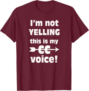 Funny Cross Country Mom Dad Coach T-Shirt - T-Shirt | Maroon