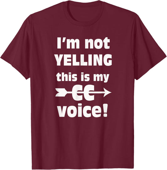 Funny Cross Country Mom Dad Coach T-Shirt - T-Shirt | Maroon