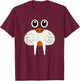 Cute Walrus Animal Costume - Funny Halloween T-Shirt - T-Shirt | Maroon