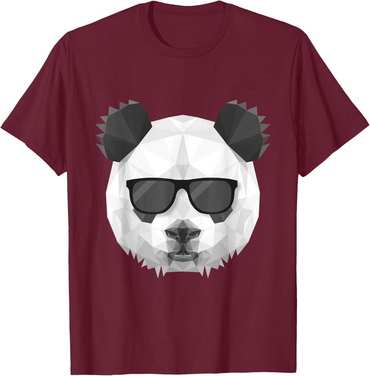 Cool Panda Women and Kids by king panda T-Shirt - T-Shirt | Maroon