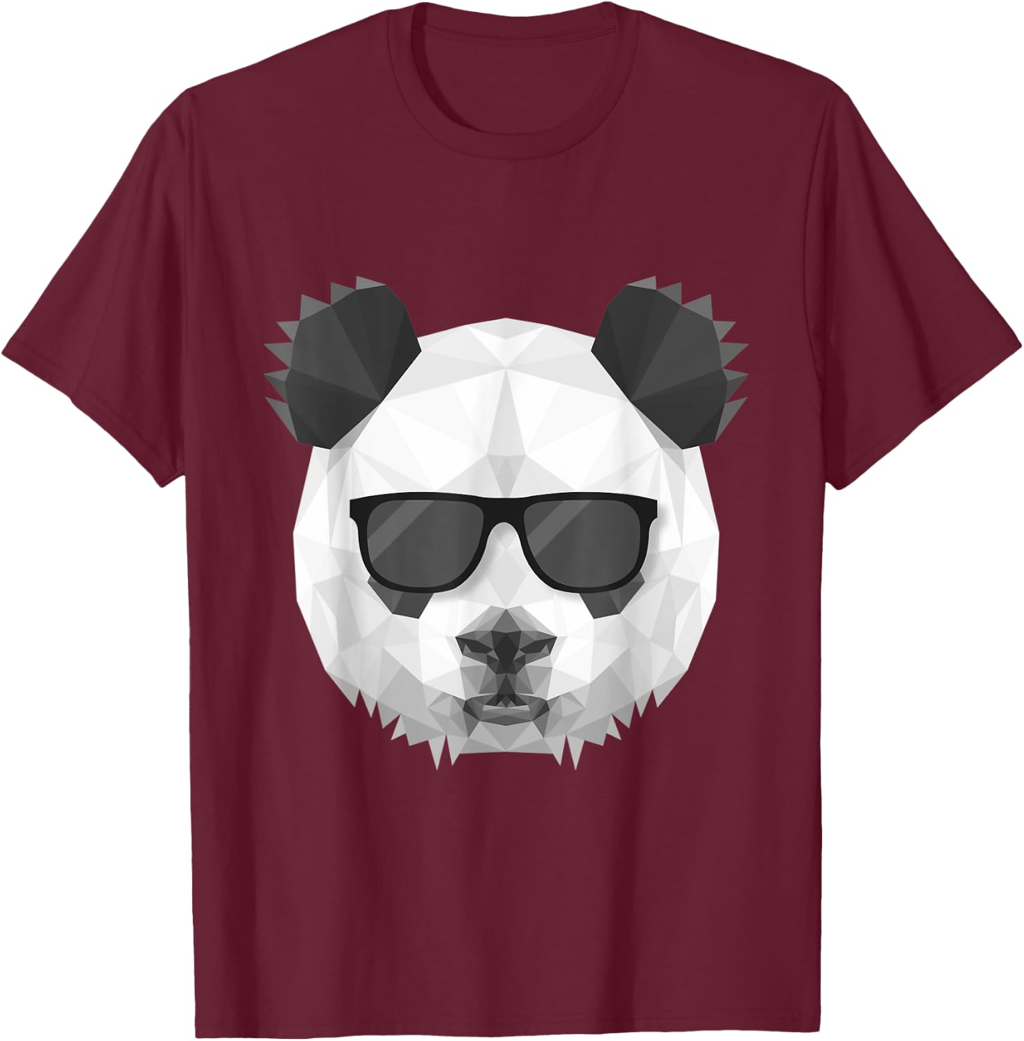 Cool Panda Women and Kids by king panda T-Shirt - T-Shirt | Maroon