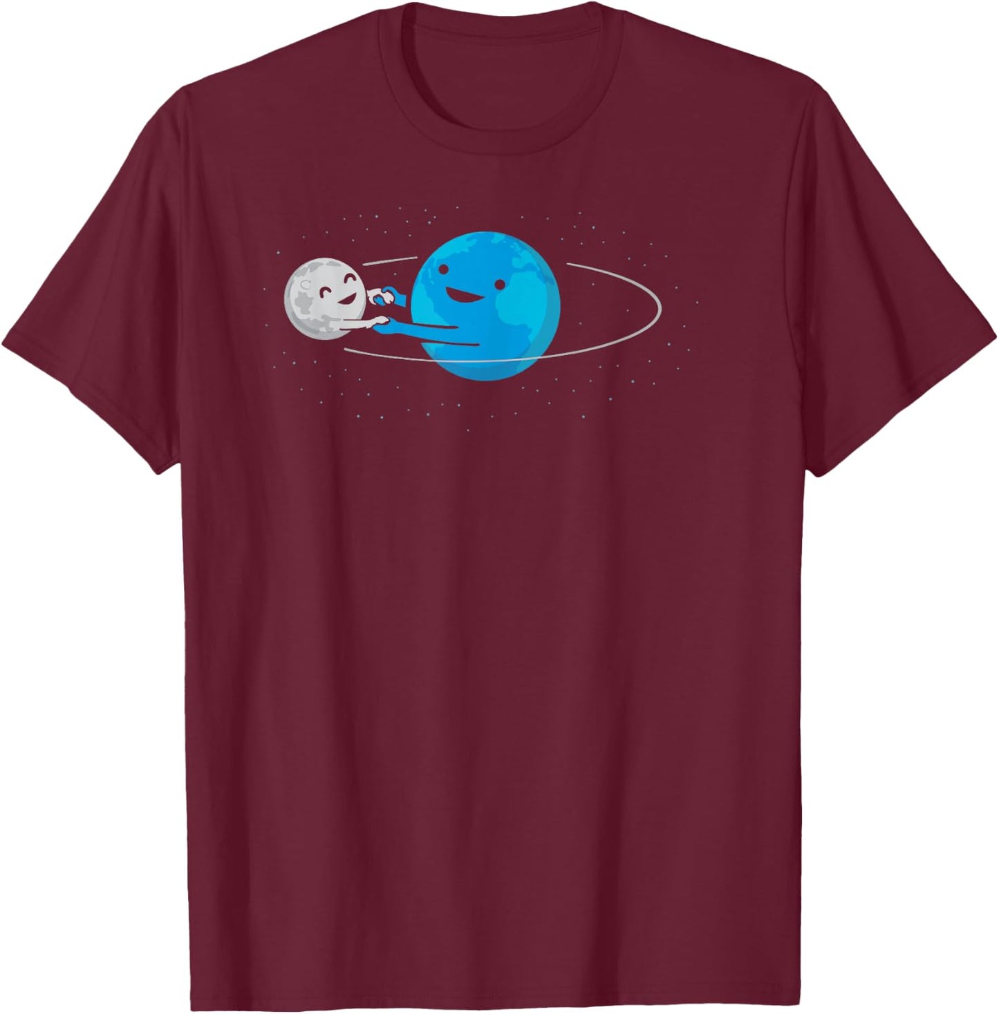 Threadless Nathan W. Pyle I Love Being Around You Graphic T-Shirt - T-Shirt | Maroon