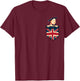 King Henry The 8th In My Pocket T-Shirt - T-Shirt | Maroon