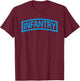 Infantry Tab - Army 11-Bravo T-Shirt - T-Shirt | Maroon