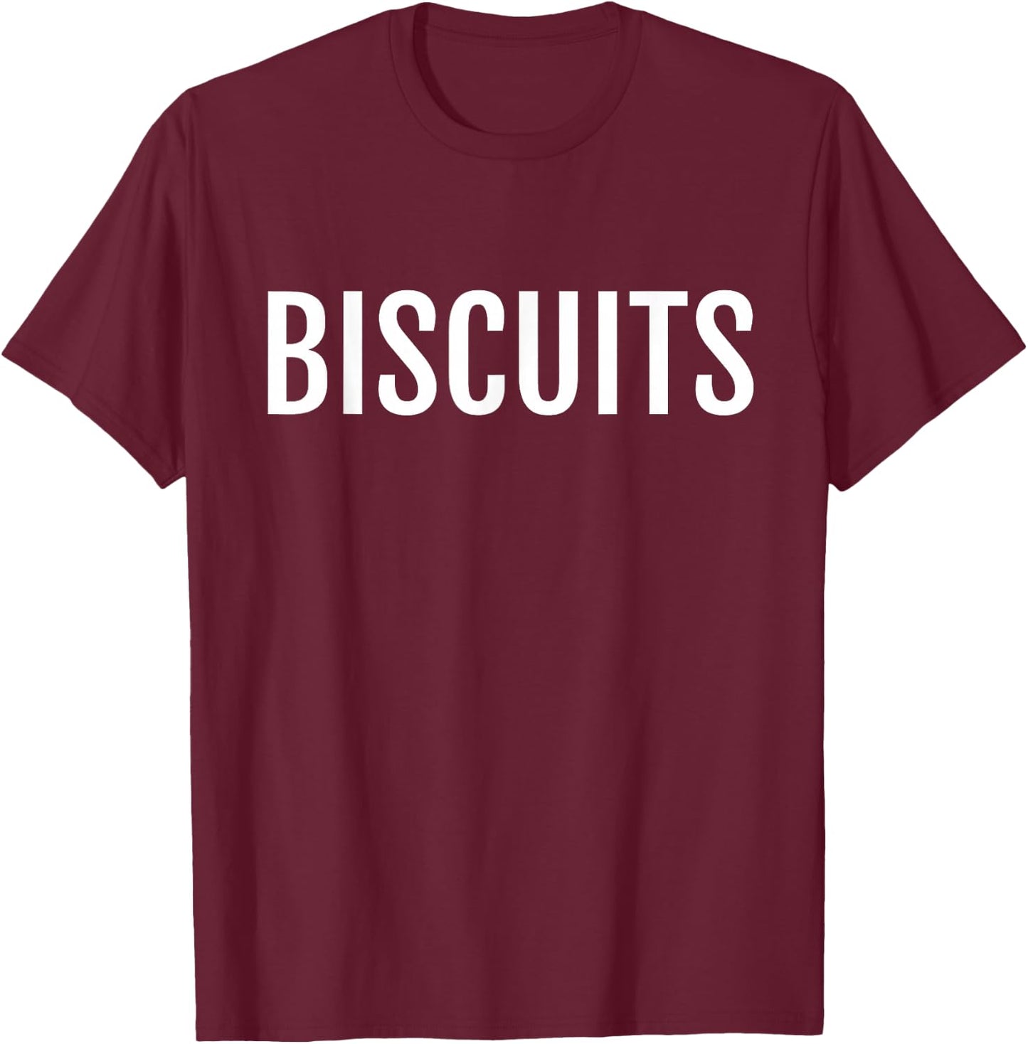 Biscuits T-Shirt - T-Shirt | Maroon