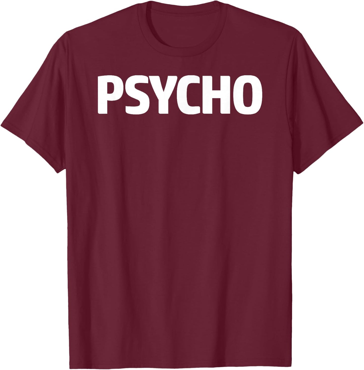 Psycho Graphics T-Shirt - T-Shirt | Maroon