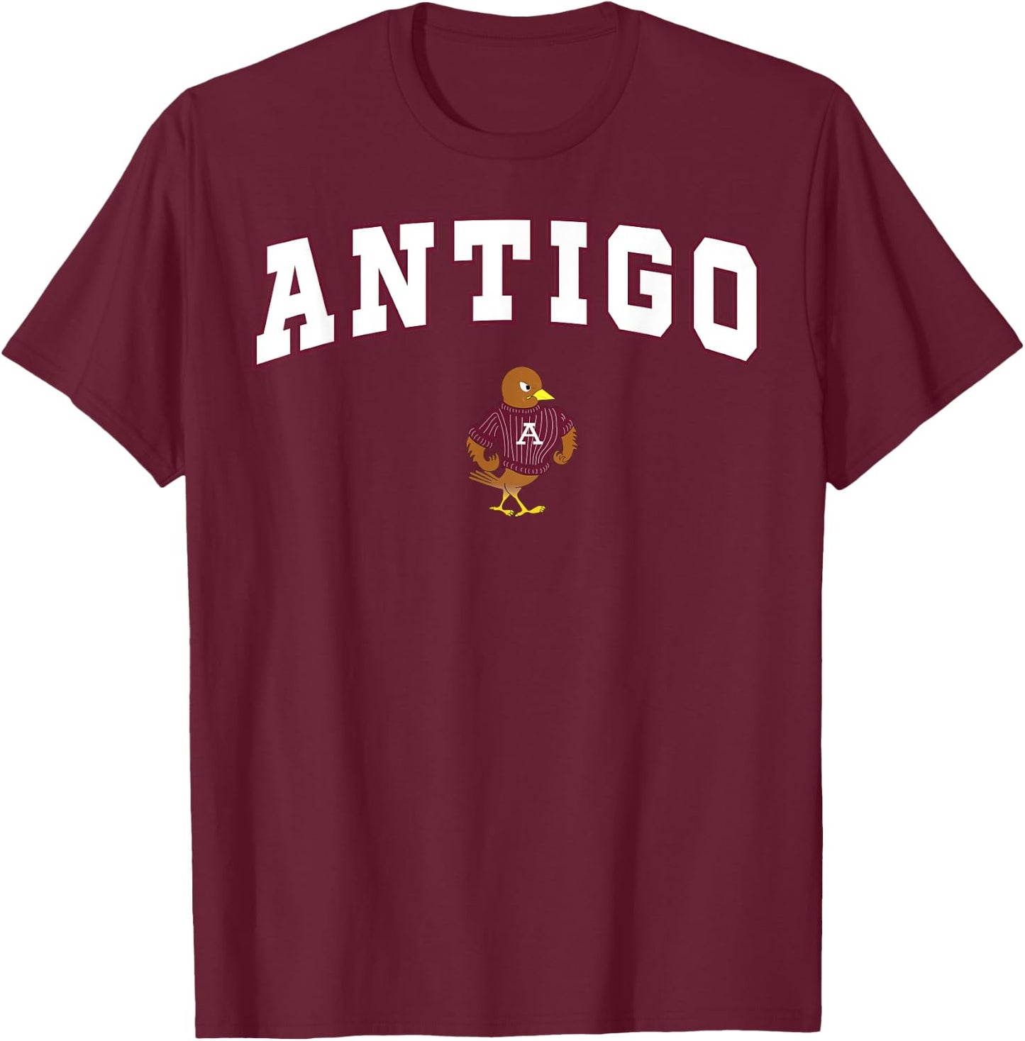 Antigo High School Red Robins C2 T-Shirt - T-Shirt | Maroon