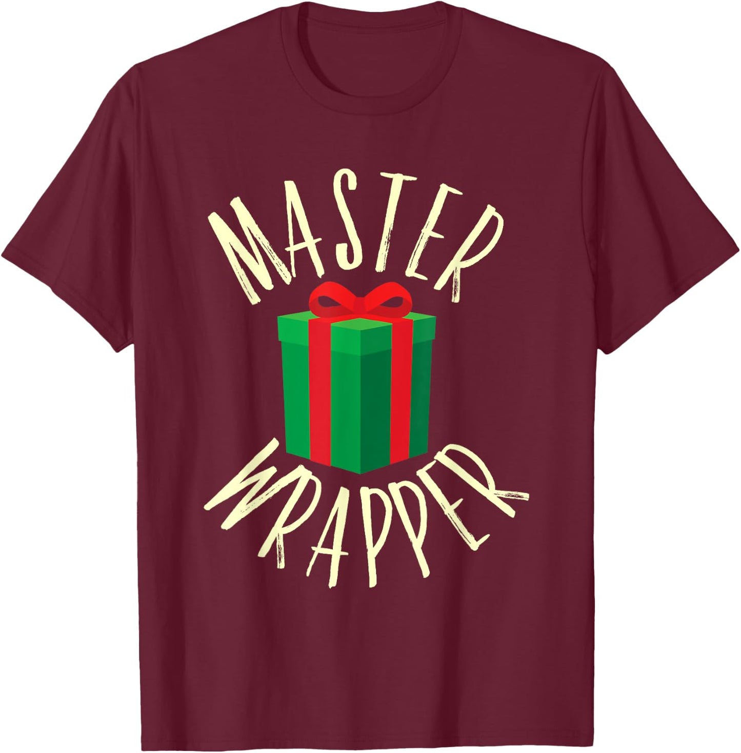 Master Wrapper Shirt T-Shirt - T-Shirt | Maroon