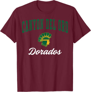 Canyon Del Oro High School Dorados C3 T-Shirt - T-Shirt | Maroon