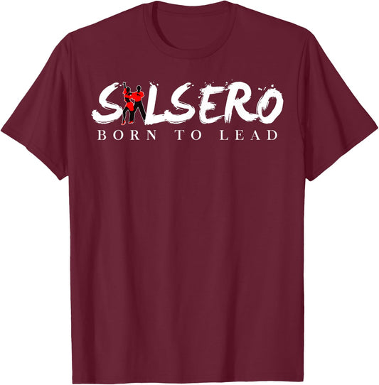 Salsa Dancing Shirt Latin Dance Salsero Hobby T-Shirt - T-Shirt | Maroon
