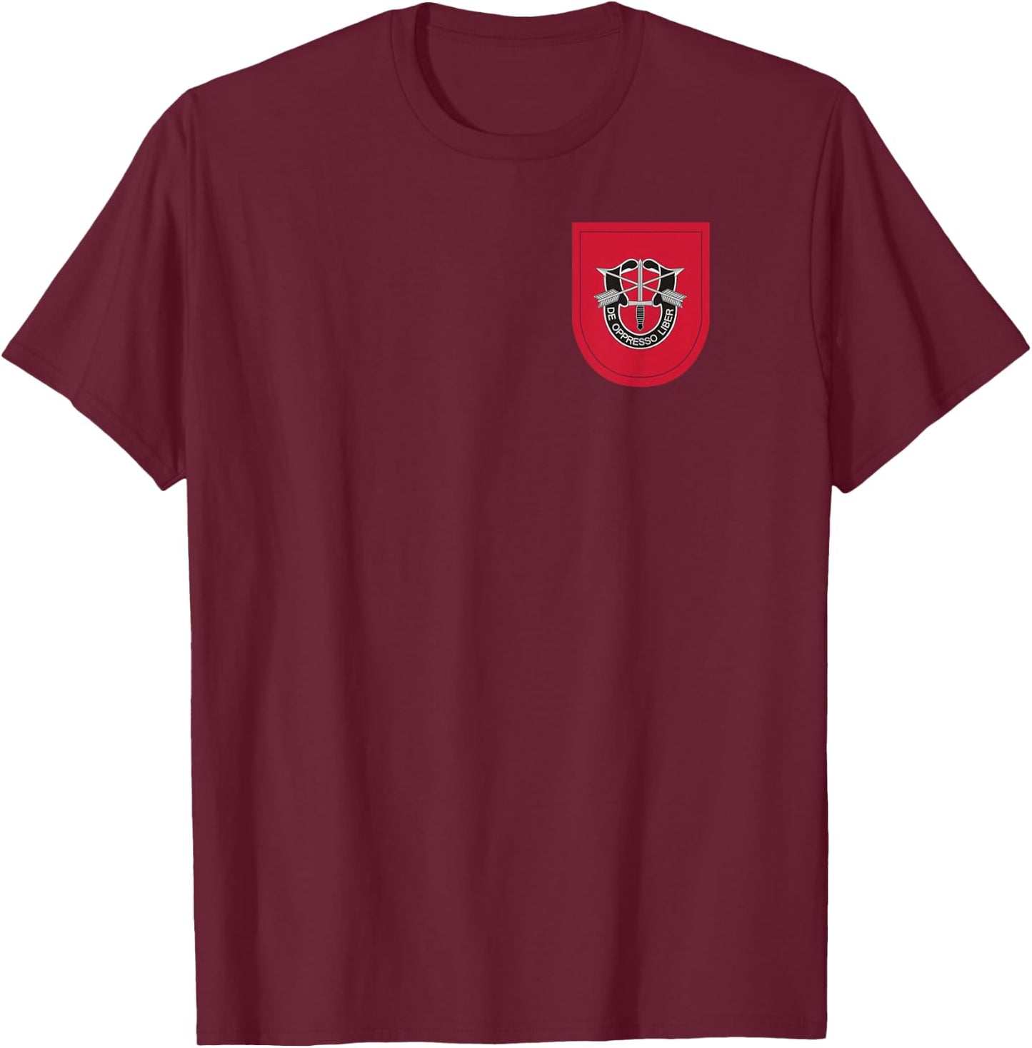 7th Special Forces - SFG T-Shirt - T-Shirt | Maroon