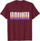 Ermahgerd - Oh My God Meme T-Shirt - T-Shirt | Maroon