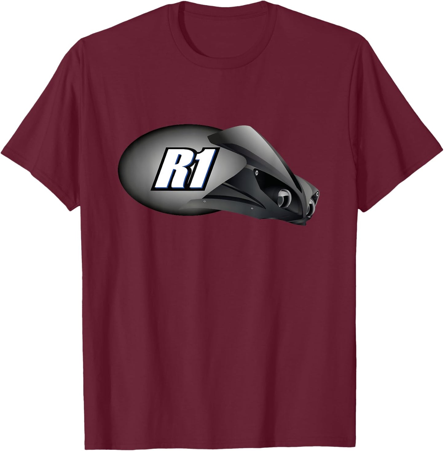 Yamah R1 YFZ T-Shirt - T-Shirt | Maroon